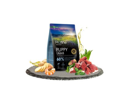 14382 profine dog dry puppy lamb 3kg