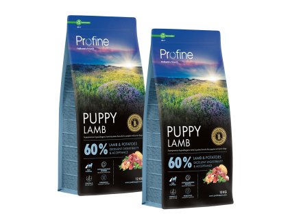 14385 profine dog dry puppy lamb 24kg