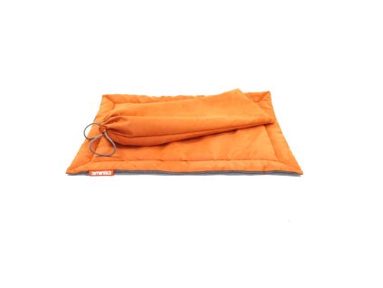 Aminela podložka s obalem S 80x60 oranžová