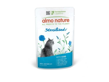 Almo Nature Holistic Sterilised - Treska 70g