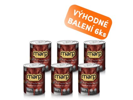 Marp Venison konzerva pro psy se zvěřinou 6x400g
