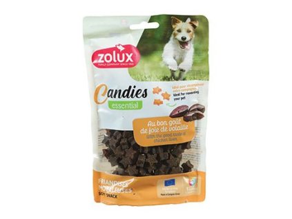 Pochoutka pes CANDIES hvězdičky játrové 150g Zolux