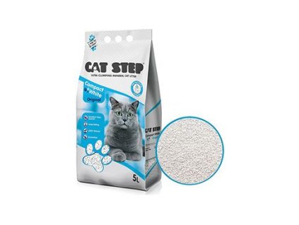 Podestýlka Cat Step Compact White Original 4,2kg/5l