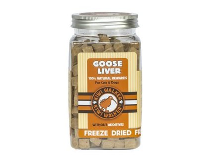 Pochoutka mrazem sušená husí játra 120g Kiwi