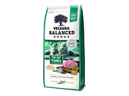 Velxara Balanced FM Dog Puppy&Junior Mon.Turk&Rice12kg