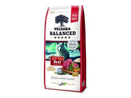 Velxara Balanced FM Dog Adult Monoprot.Beef&Rice 750g