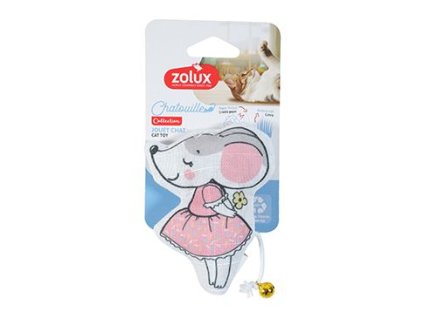 Hračka kočka CHATOUILLE Myška baletka Zolux