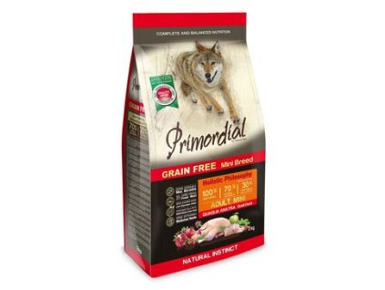 Primordial Dog GF Mini Adult Quail&Duck 6kg
