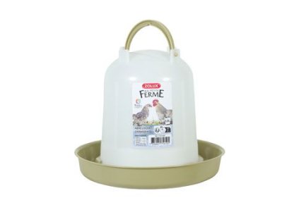 Žlab pitný pro drůbež 1,5l zelená Zolux