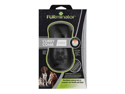 FURminator hřeben Curry Comb Large pro psy a koně