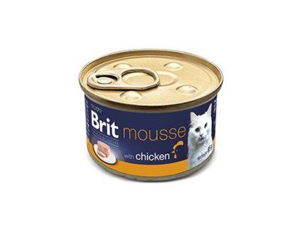 Brit Premium Cat by Nature Mousse Chicken 85g