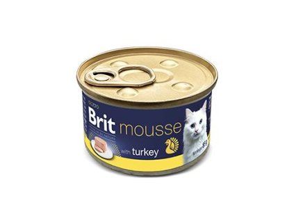 Brit Premium Cat by Nature Mousse Turkey 85g