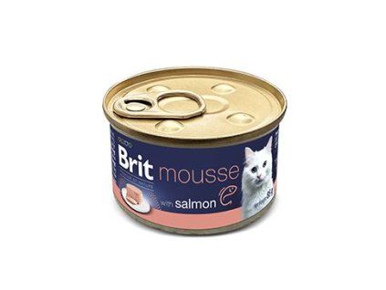 Brit Premium Cat by Nature Mousse Salmon 85g