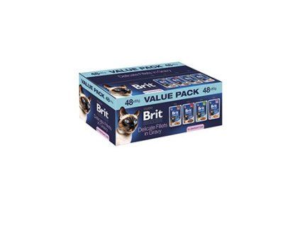 Brit Premium Cat by Nature Value Pack Sterilized 48ks