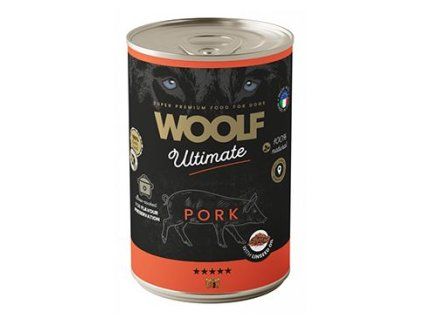 WOOLF Ultimate DogFood konz. Pork 400g
