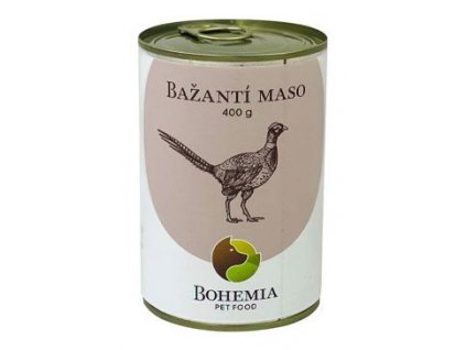 BOHEMIA MASO Bažantí ve vlastní šťávě 400g