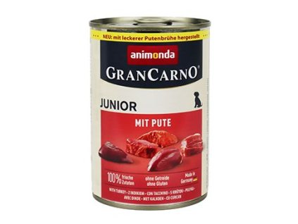 Animonda pes GRANCARNO konz. JUNIOR krůtí maso 400g