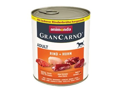 Animonda pes GRANCARNO konz. ADULT hovězí/kuřecí 800g