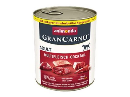 Animonda pes GRANCARNO konz. ADULT masový koktejl 800g