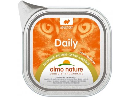 Almo Nature Daily Menu cat van. krůta 100g