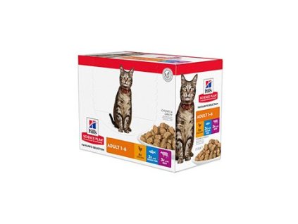 Hill's Fel. SP Adult Chick&Beef&Ocean Fish kapsa12x85g