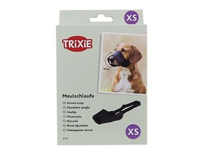 Náhubek fixační pes XS 16cm/5cm černá TR