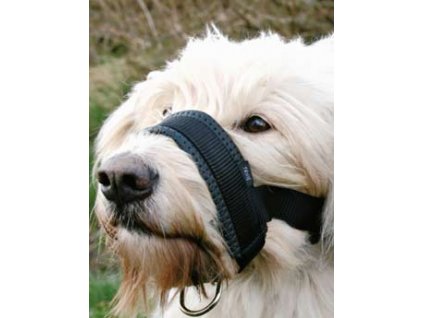 Náhubek fixační nylon podložený pes XL 23-34cm TR