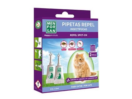 Menforsan Spot on pipety pro kočky antipar. 2x1,5ml