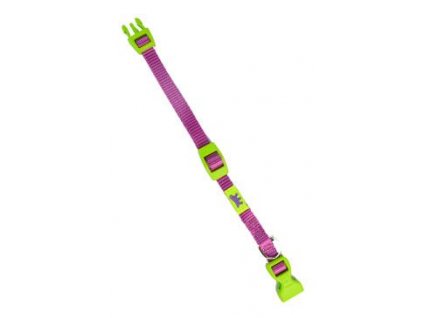 Obojek nylon CLUB C 32cmx10mm světle fialový FP 1ks