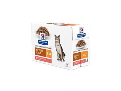 Hill's Fel. PD K/D Kidney Care Salmon kapsa 12x85g
