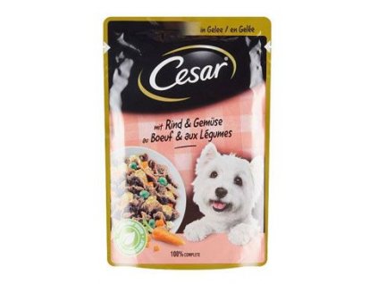 Cesar Tasty kapsa hovězí se zeleninou v želé 100g