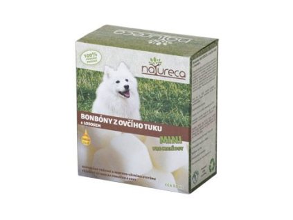 NATURECA Bonbóny z ovčího tuku s lososem Mini 250g