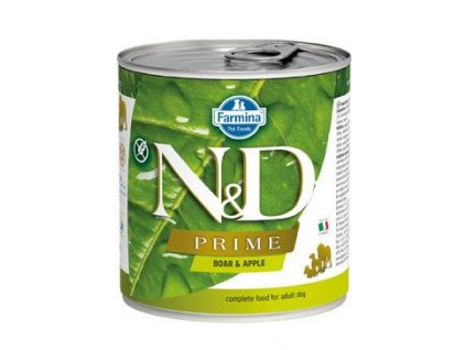 N&D DOG PRIME Adult Boar & Apple 285g