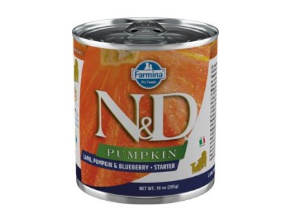 N&D DOG PUMPKIN Starter Lamb & Blueberry 285g