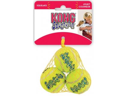 Hračka tenis Airdog míč 3ks KONG XS