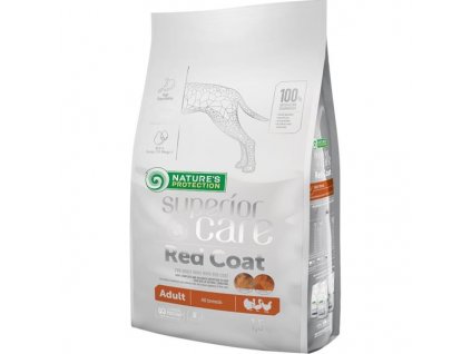 Nature's Protection Superior Care Dog Dry Red Coat Adult Poultry Medium 1,5 kg