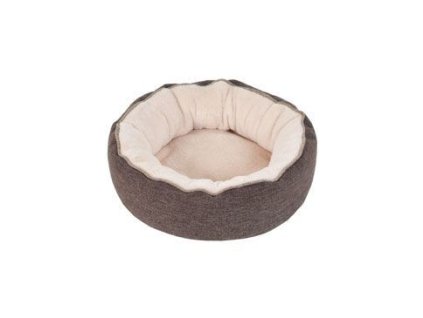 Pelech kulatý pro hlodavce EMILY 33cm tm.hnědá