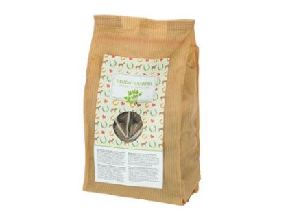 Pochoutka pro koně DELIZIA Grain free, bylinky 1kg