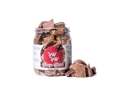 Raw Raw pochoutka mrazem sušené Telecí maso 70g