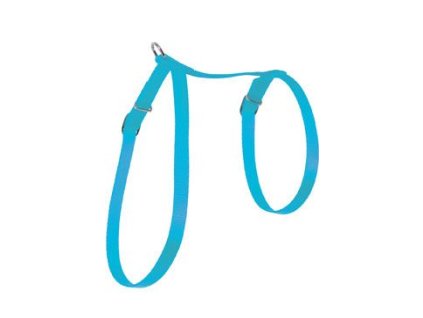 Postroj kočka nylon 10mm modrý Zolux