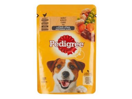 Pedigree kapsa kuřecí se zeleninou ve šťávě 100g
