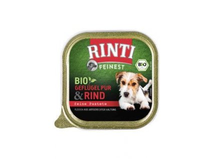 Rinti Dog BIO vanička hovězí 150g