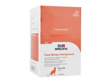 Specific FDW Food Allergy Manag. 7x100gr konz. kočka