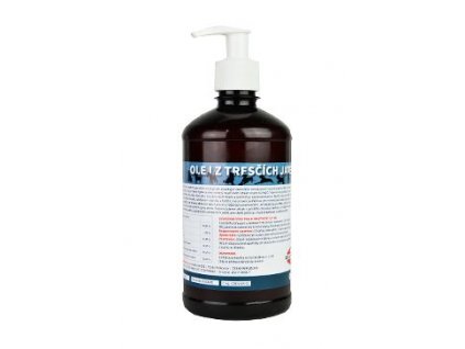 Olej z tresčích jater pro psy ZEUS 100% 500ml