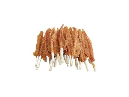 Pochoutka Kuřecí filety na tyčce z buvolí kůže18cm500g