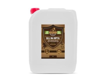 Olej na kopyta - pro zdravé kopyto TOPVET 5l