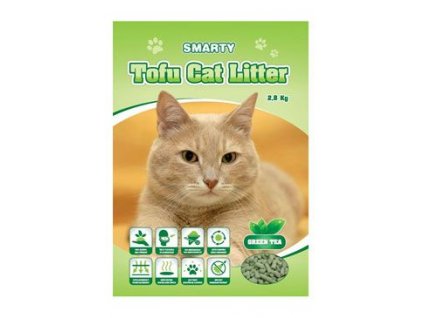 Podestýlka Smarty Tofu Cat Litter-Green Tea 2,8kg/6l