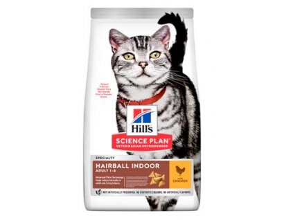 Hill's Fel. SP Adult Hairball Indoor Cat Chicken 10kg