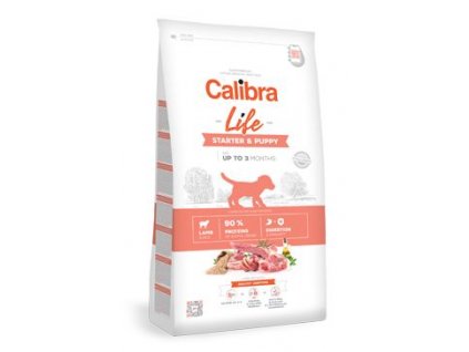 Calibra Dog Life Starter & Puppy Lamb 12kg