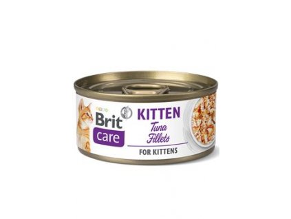 Brit Care Cat konz Fillets Kitten Tuna 70g